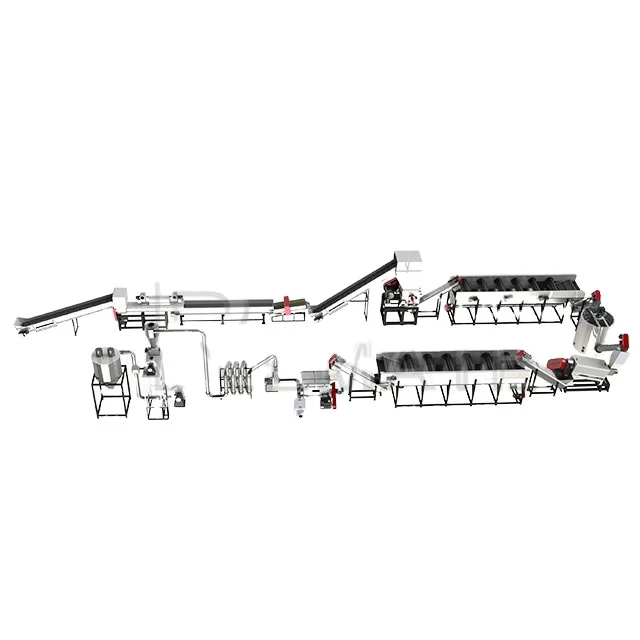 
Advanced Technology Dirty PET Drinking Bottle Washing Machine Recycling Line 