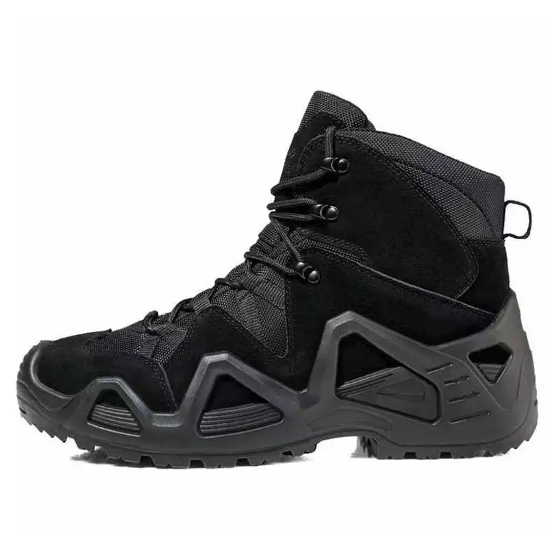 Factory Direct Sale High Quality Light Weight Waterproof High Ankle Tactical Shoes Jungle Wear Resistant Reliable Tactical Boot