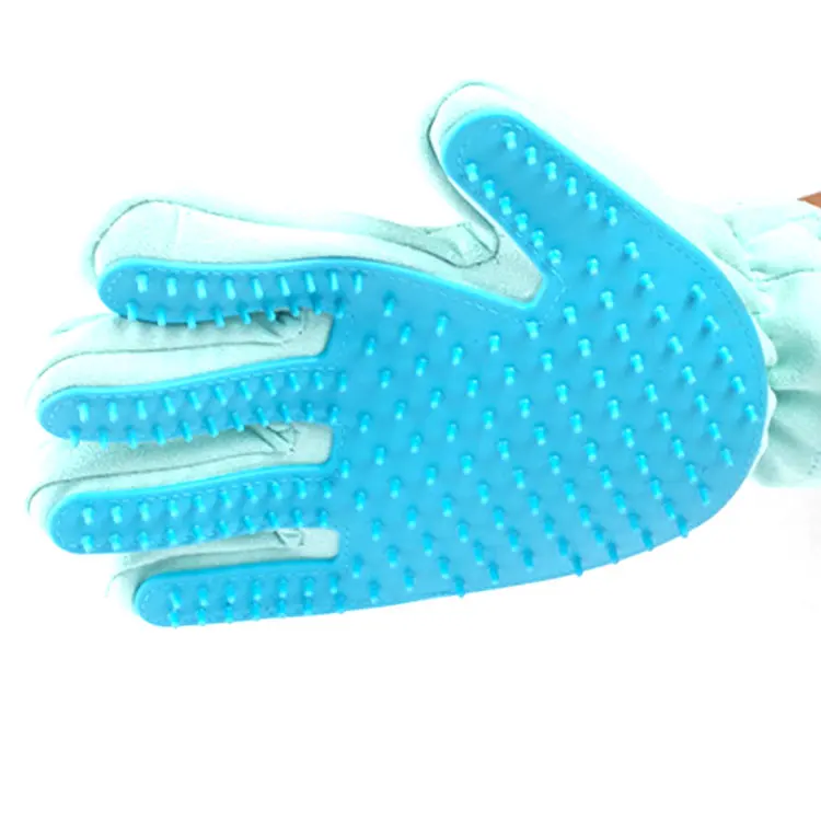 
Manufacture Wholesale Massage Hair Removal Brush Cleaning Pet Dog Cat Bath Grooming Products 