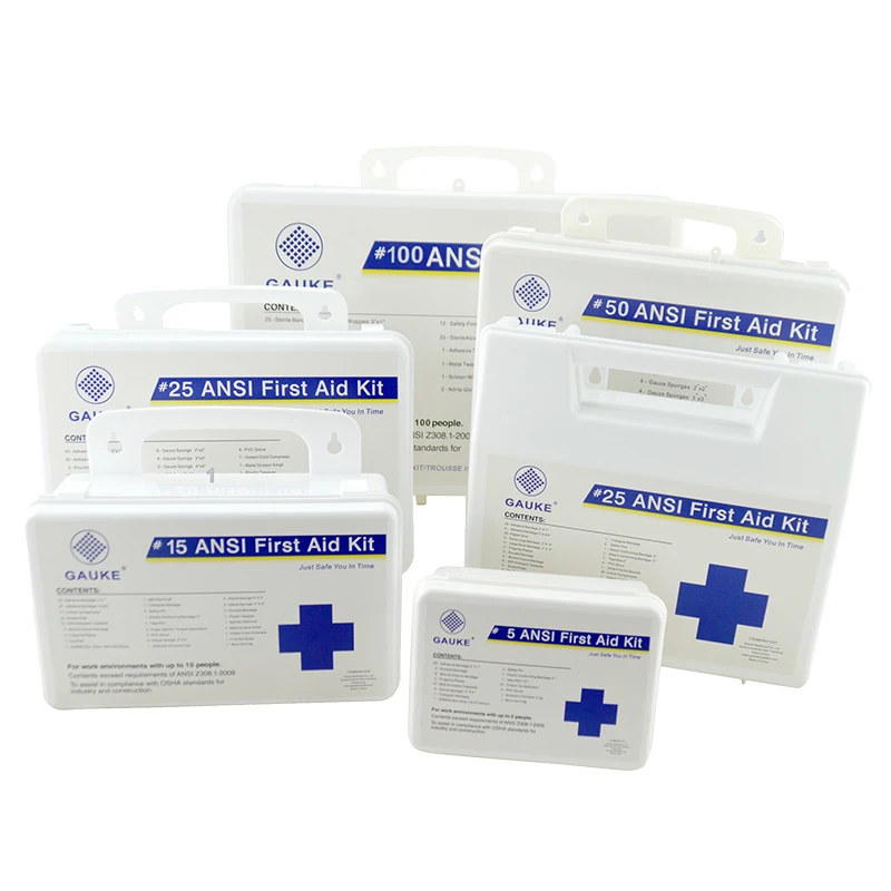 900 Series Hot Sell First Aid Kit ABS Emergency Medical Box Travel First Aid Kit With CE&ISO BSCI Approved