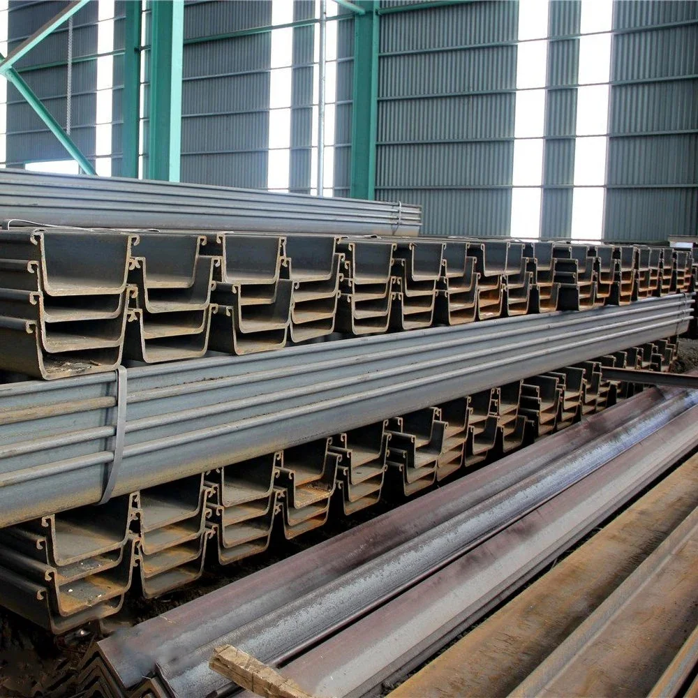 Low price and high quality Type 3 Type 2 Length Hot Rolled Steel Sheet Piles