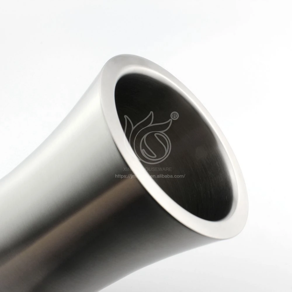 New Ice Bucket Double Walled Stemless Holder Wine Chiller Bottle Cooler Stainless Steel Champagne Ice Bucket For Party Or Bar