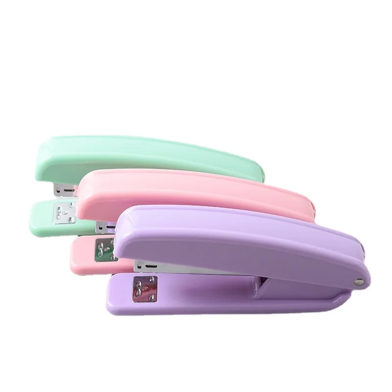 Wholesale Cheap Price Personalized School Stapler Office Stapler Full Strip 24/6 26/6 Plastic Stapler