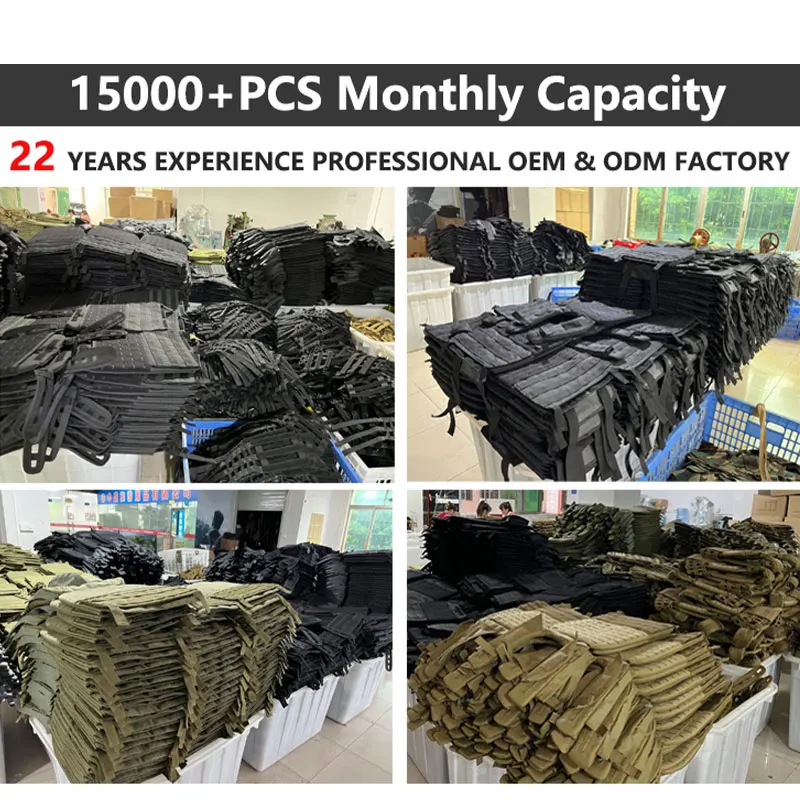 Huasheng Oxford Fitness Plate Carrier Gym Weighted Vest Tactical Cross fit Weight Vest