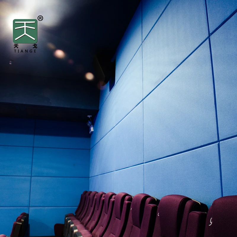 Экологически чистые звукопоглощающие настенные тканевые акустические панели