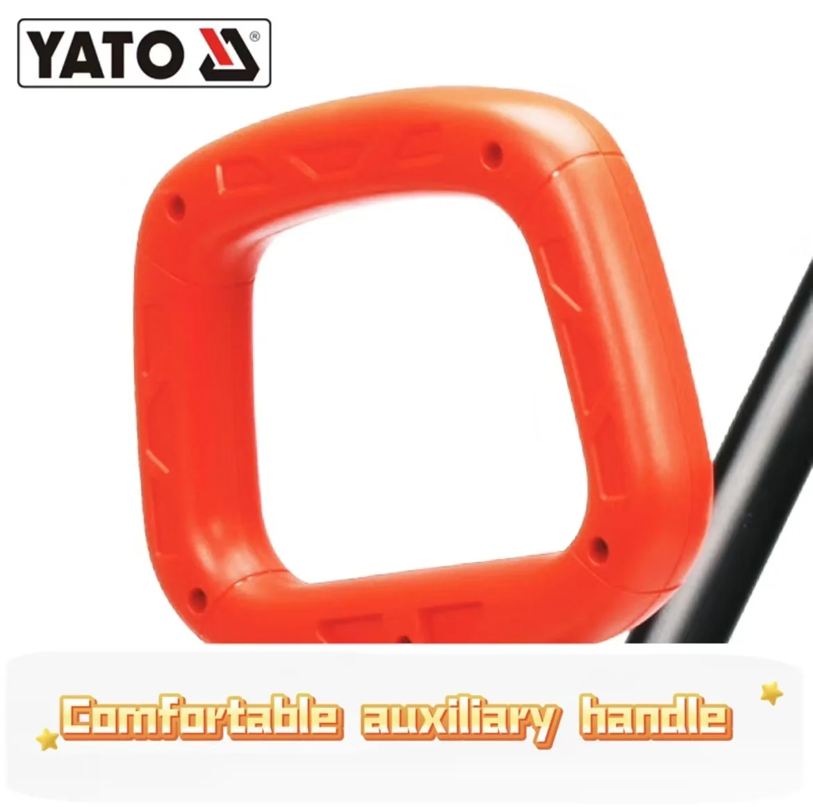 YATO 18V cordless grass trimmer electric lawn mower for household use Handheld lithium battery-powered lawn mower  brush cutter