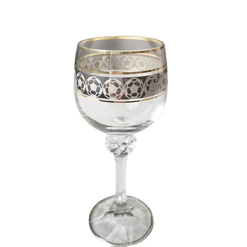 Hot Sale Lead Free Crystal Goblet Glass Unique Toasting Handmade Crystal Glass Party Wine Glasses
