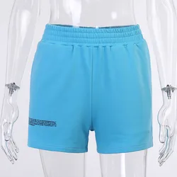 Оптовая продажа, спортивные хлопковые шорты на заказ, женские летние шорты
