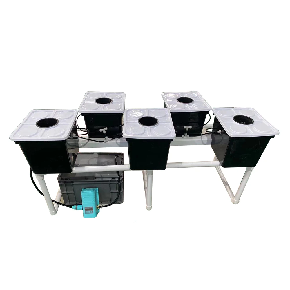 Aeroponic growing system indoor dutch bucket flowers aeroponic tower