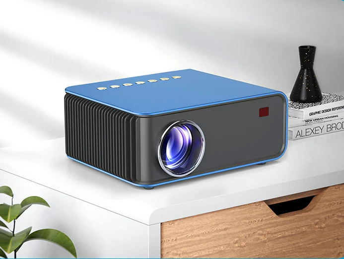 Hot selling New T4 Home Theater LCD Projector with 1024x600p Mini Multimedia LED T4 Projectors