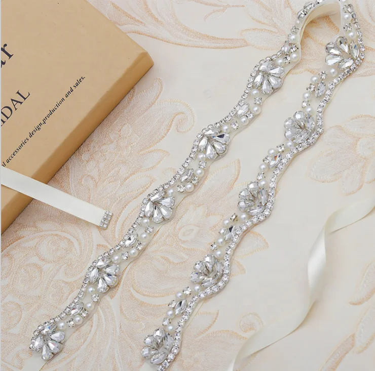 
Stunning Brides Wholesale Noble Rhinestone Bridal Sash Wedding Belt For Women Dress 