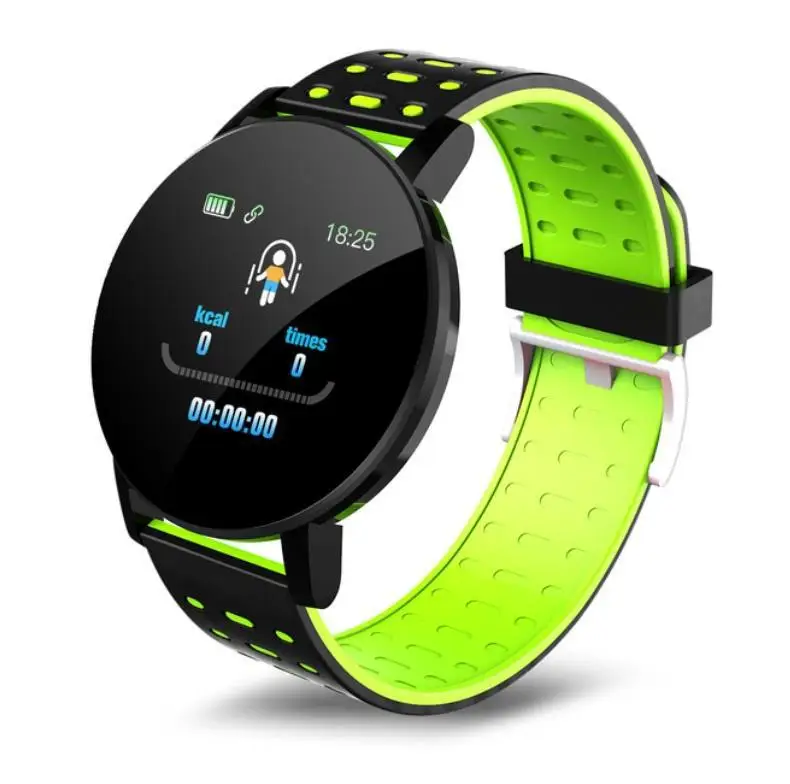 Сделано в Китае цветной ТПУ ремешок низкая цена android IOS fitpro app водонепроницаемый 119PLUS