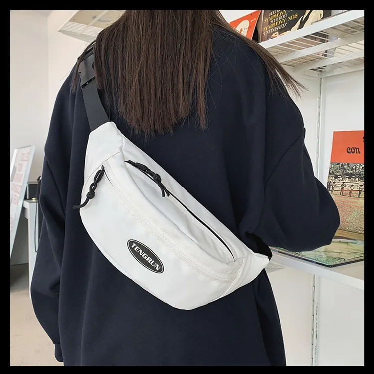 New Hot Unisex Women Man Waist Fanny Pack Belt Travel Bag Purse Chest Pouch Bullet Pack Messenger Crossbody Shoulder Bag