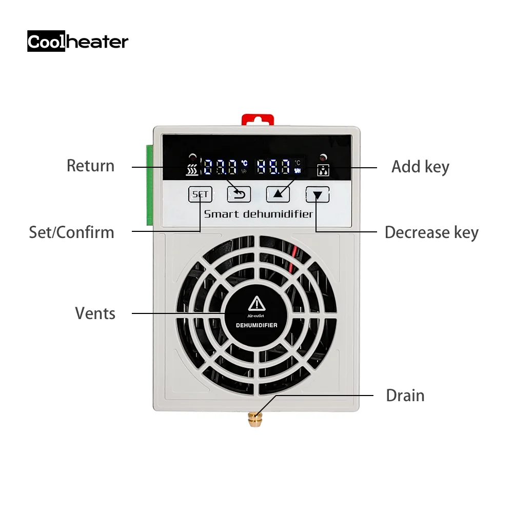 Hot selling industrial cabinet condensation-proof smart mini dehumidifier