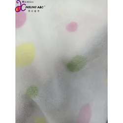 100% Polyester Super Soft High Quality Fur Fabric Short Plush Fur Fabric for Baby