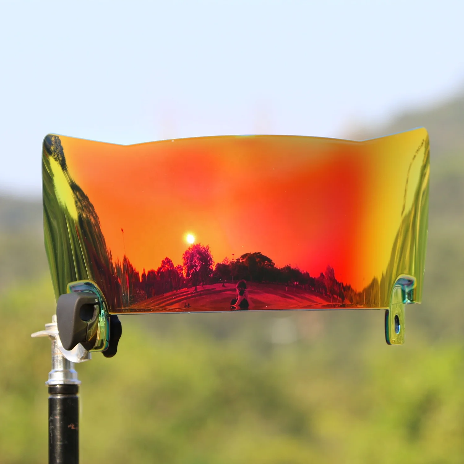 REVO Green Color Patented Football Visors Designed for Speed Flex Helmets Football Helmet Protective Shields