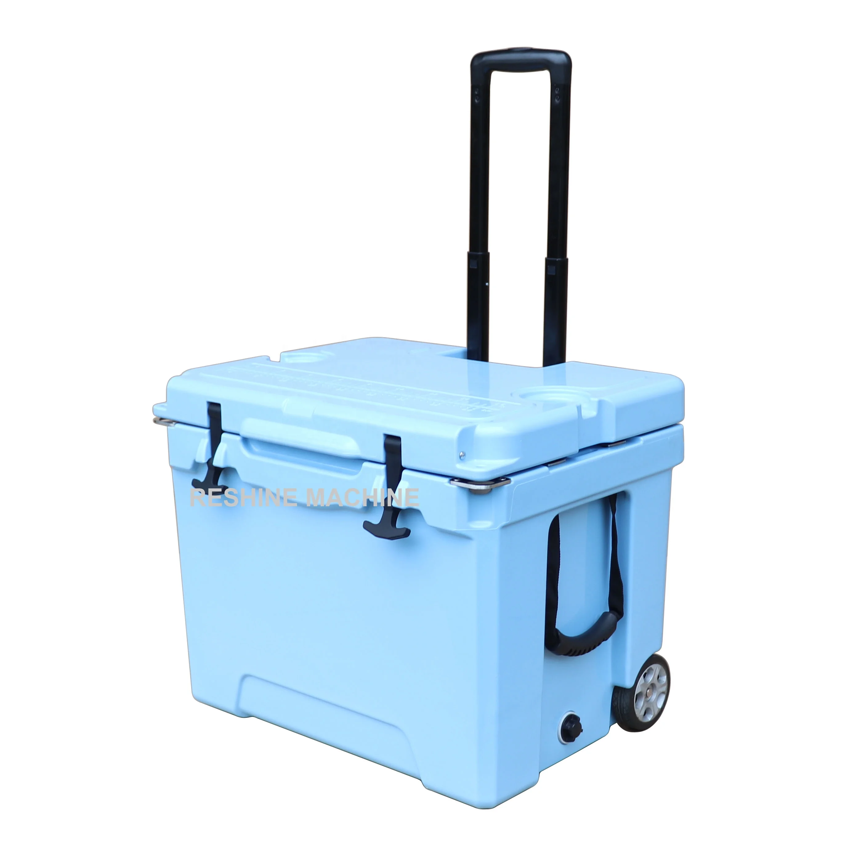 Camping Cooler, Ice Cooler with Wheels, Fishing Cooler