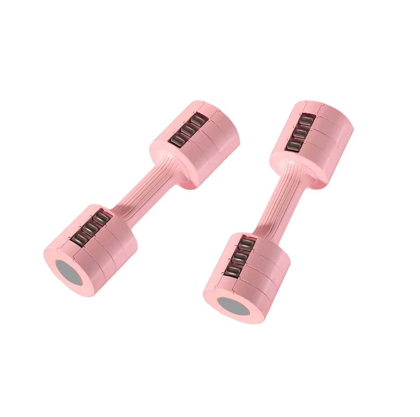 RS Adjustable Weight Custom Weights Gym Equipment Fitness Pink Dumbbells Adjustable Detachable Dumbbell For Women