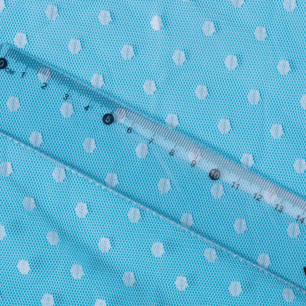 Fashion design jacquard stretch mesh fabrics for apparel textiles