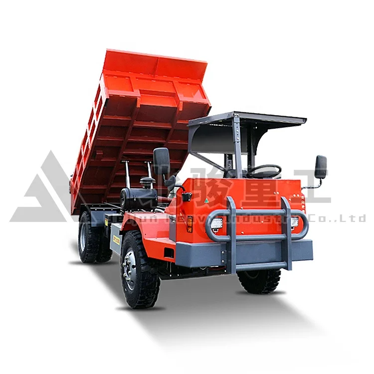 7 Ton New Mining Dump Truck Four Wheels Vehicle Material Transport Dumper Truck