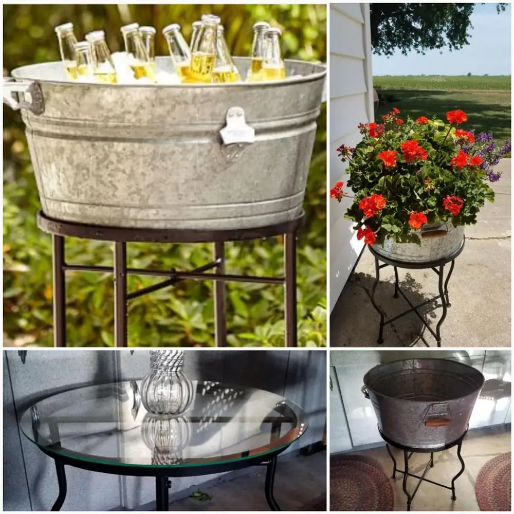 Good Quality Serving Tub Ice Bucket Drink Cooler Small Container with Handle