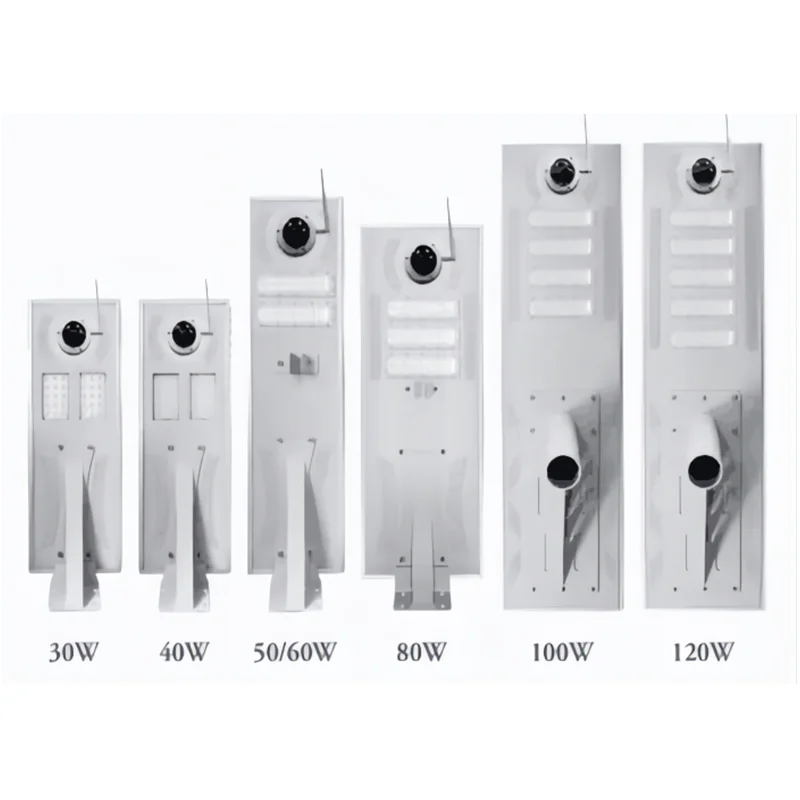 100W 200W 300W Integrated LED Solar Security Street Light with Optical Control Waterproof IP65 CCTV 4G Camera for Outdoor Use