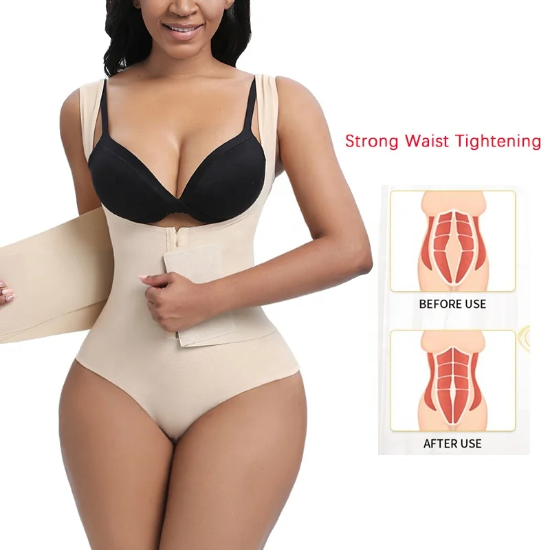 Powernet Fabric Waist Trainer Shaper Tummy Tuck Shapewear Waist Cincher Belt Waist Slimming Bodysuit Colombian Girdles Corset