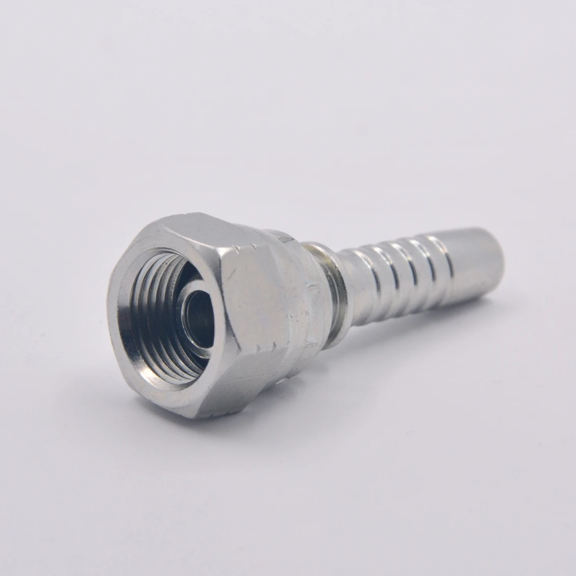 high quality carbon\stainless hydraulic crimping hose fittings American NPSM 60 cone seal 21611