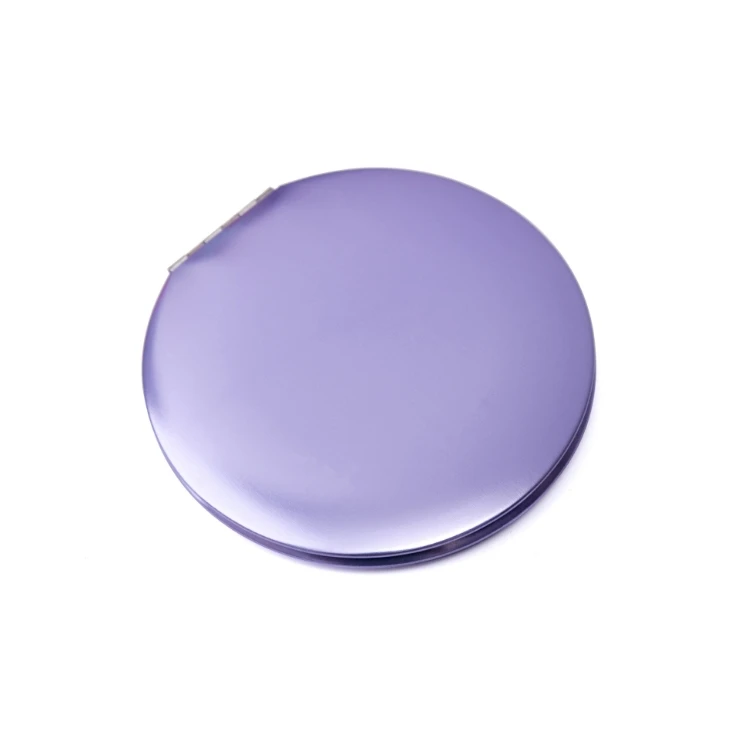 Mini LED Pocket Makeup Vanity Hand Held Cosmetic Round Magnifying Mirror