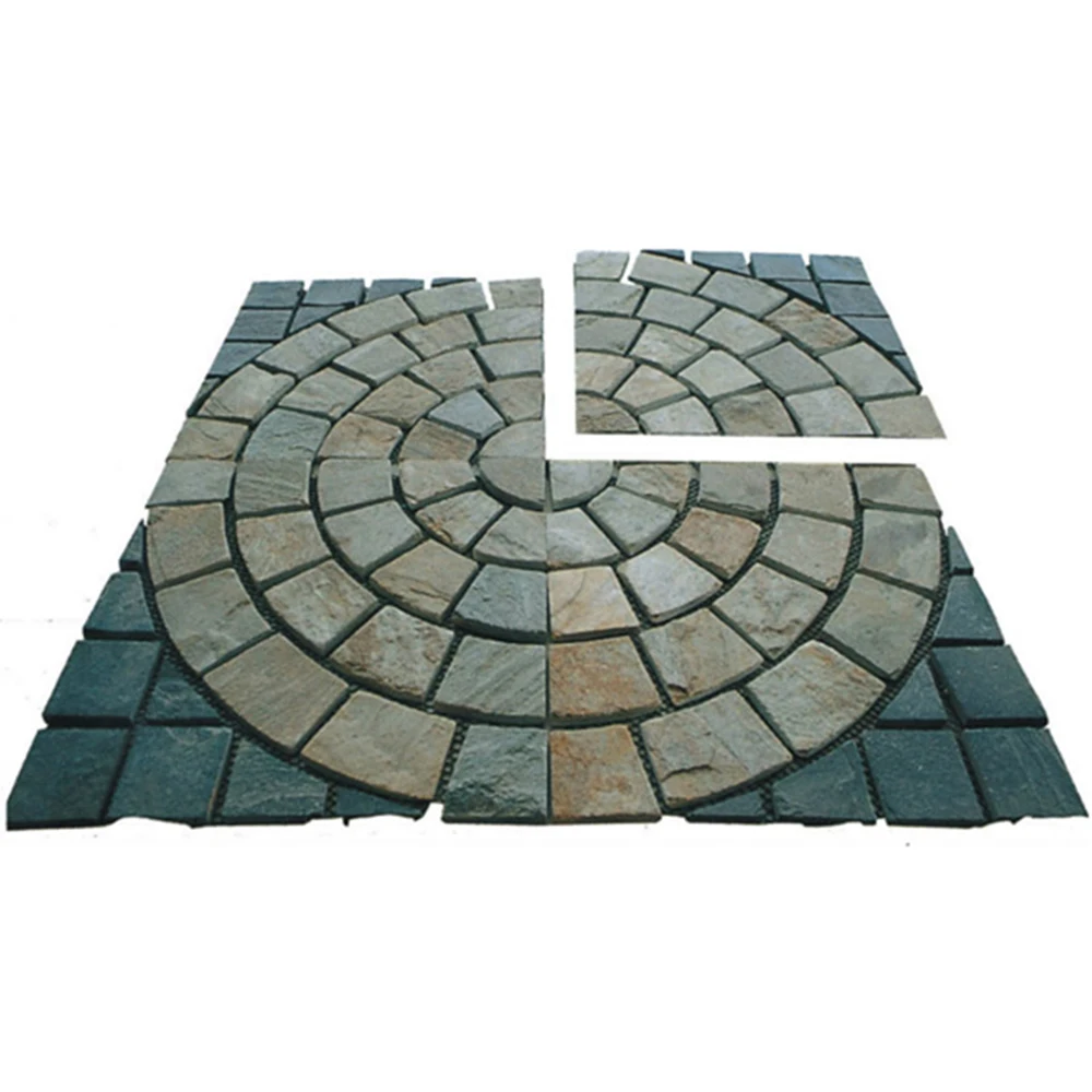 terra stone floor tiles/ stone for garden flooring/stone flooring pattern HS- WT119