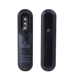 Muvtec New Portable Handheld UV Sterilizer UV  Disinfection Ultraviolet Light Sanitizer Wand with 3 UVC LED