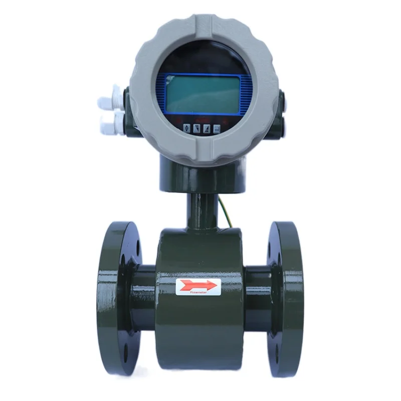 China DN100 DN150 electromagnetic flow meter rs485 sea water flow meter sewage water electromagnetic flowmeter