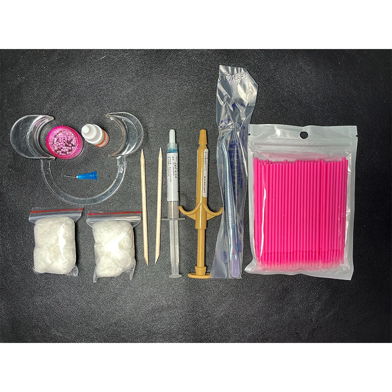 Home use tooth gem kit crystal professional 18k gold teeth gem whitening diy tooth gem adhesive kit
