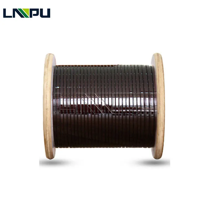 Polyurethane Enameled Wire Aluminium Winding Wire Aluminum Flat Magnetic Wire