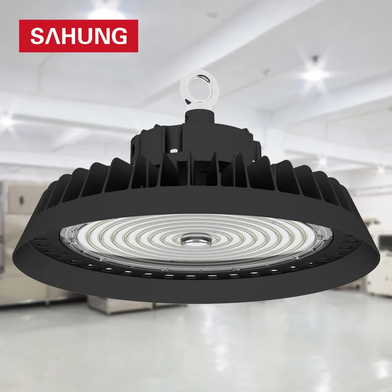 Industrial Workshop Warehouse Highbay Lighting Ip65 Waterproof Smd 3030  5050 100w 150w 200w Ufo Led High Bay Light