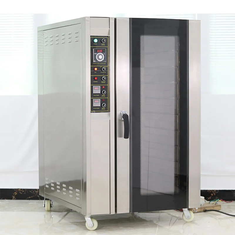 Commercial Gas Hot Air Convection Oven Gas 10 Trays Gas Oven For Bread Making Bakery Machine with CE Approval Good Price