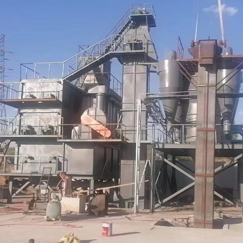 High Quality 15TPH  Hydrated Lime Hydration Production Line Calcium Hydroxide Machine