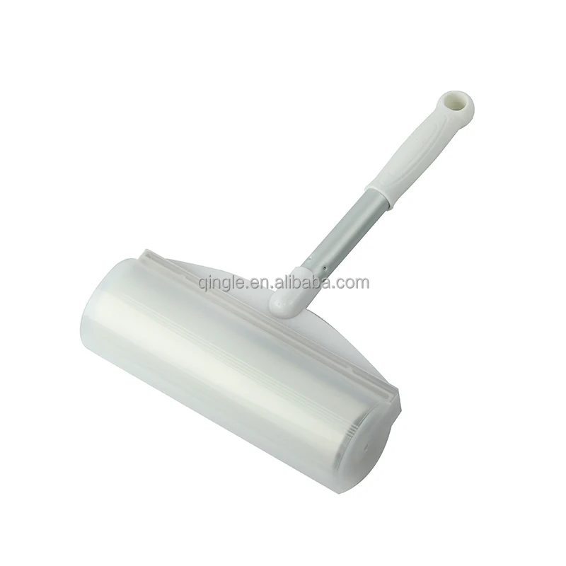 Qingle  Sticky lint Rollers For Dust And Pet Hair Remover Roller with handle   Adhesive Paper Sticker
