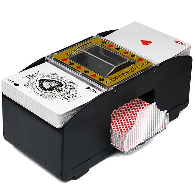 Playing Card Shuffler Board Game Electric Automatic Shuffler Card Game Party Suitable for 6 decks of cards Entertainment