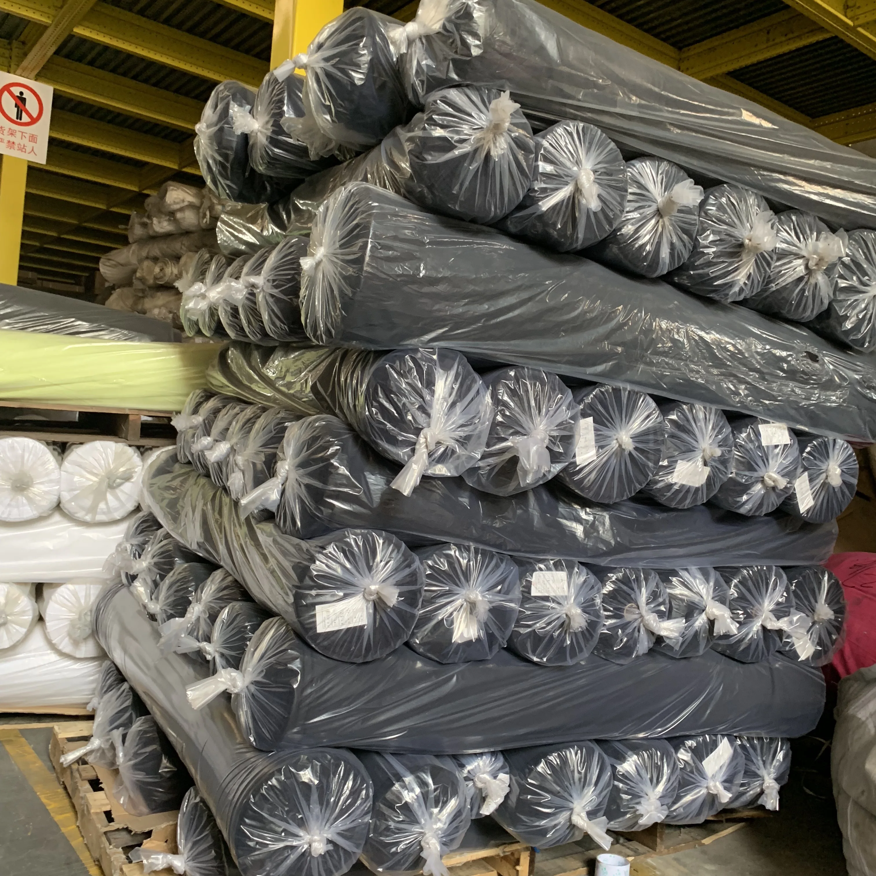 80%polyester 20%polyamide  roll package Processed Material Beach Wear fabric cleaning fabric