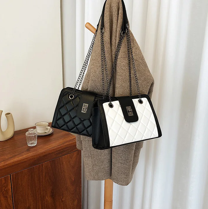 Wholesale Women Shoulder Bag Large Ladies Designer Hand Bags Luxury Handbags For Women Branded Pu Leather Ladies Sling Bag