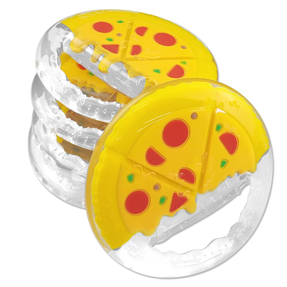 
Wholesale Customized New Cookies Shape Non-toxic BPA Free Food Grade Silicone Baby Cookie Teether 