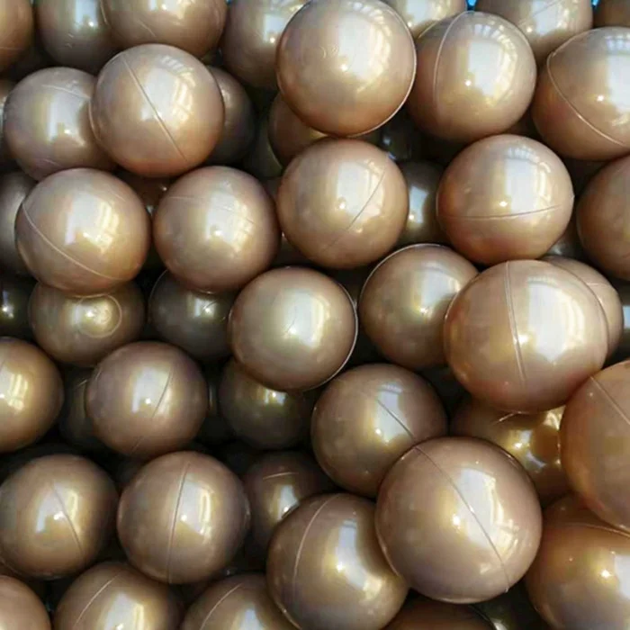 Soft Sea Ball Pit Balls Gold