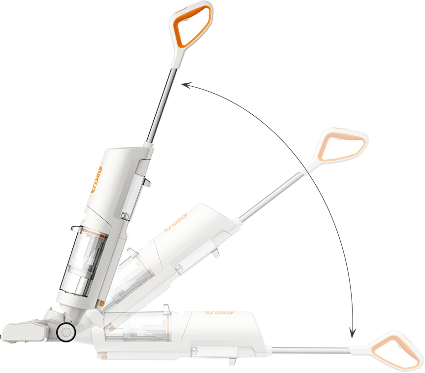 Floor washer detachable batteries HEPA filter big volume water container upright cordless wireless vacuum cleaner