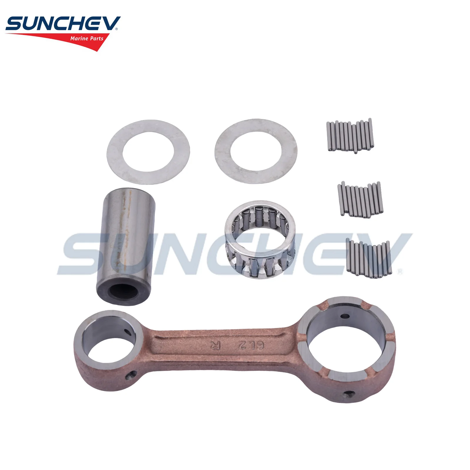 6L2-11651-00 Boat Engine Boat Motor Connecting Rod Kit For Yamaha 20hp Outboard Motor Outboard Engine  6L2-11651 6L21165100