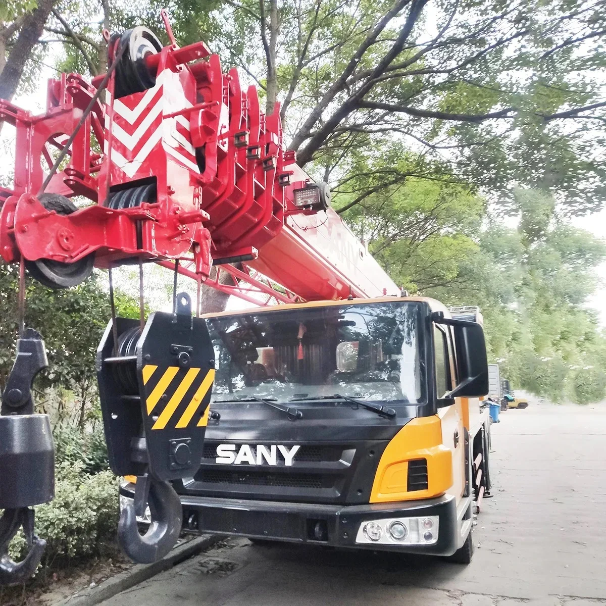 Sany 3Ton 7 Ton 8T Telescopic Boom Truck Mounted Crane
