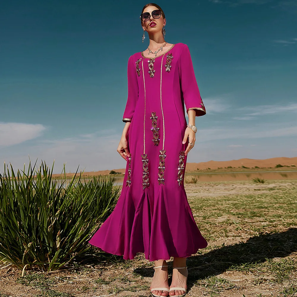 dubai wholesale modest oem islamic women clothing muslim evening dress
