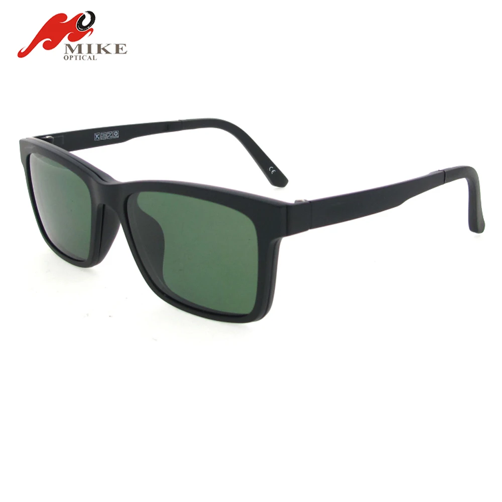 2020 Wholesale Ultem High Quality Polarized Clip On Sunglasses With Glasses Case