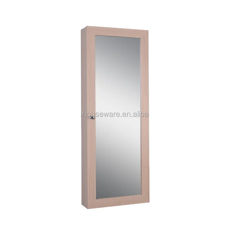 Wooden mirrors decor wall home bathroom vanity hallway mirror waterproof custom box