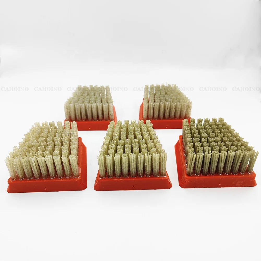 Hight quality frankfurt antique leather finishing diamond brush for stone